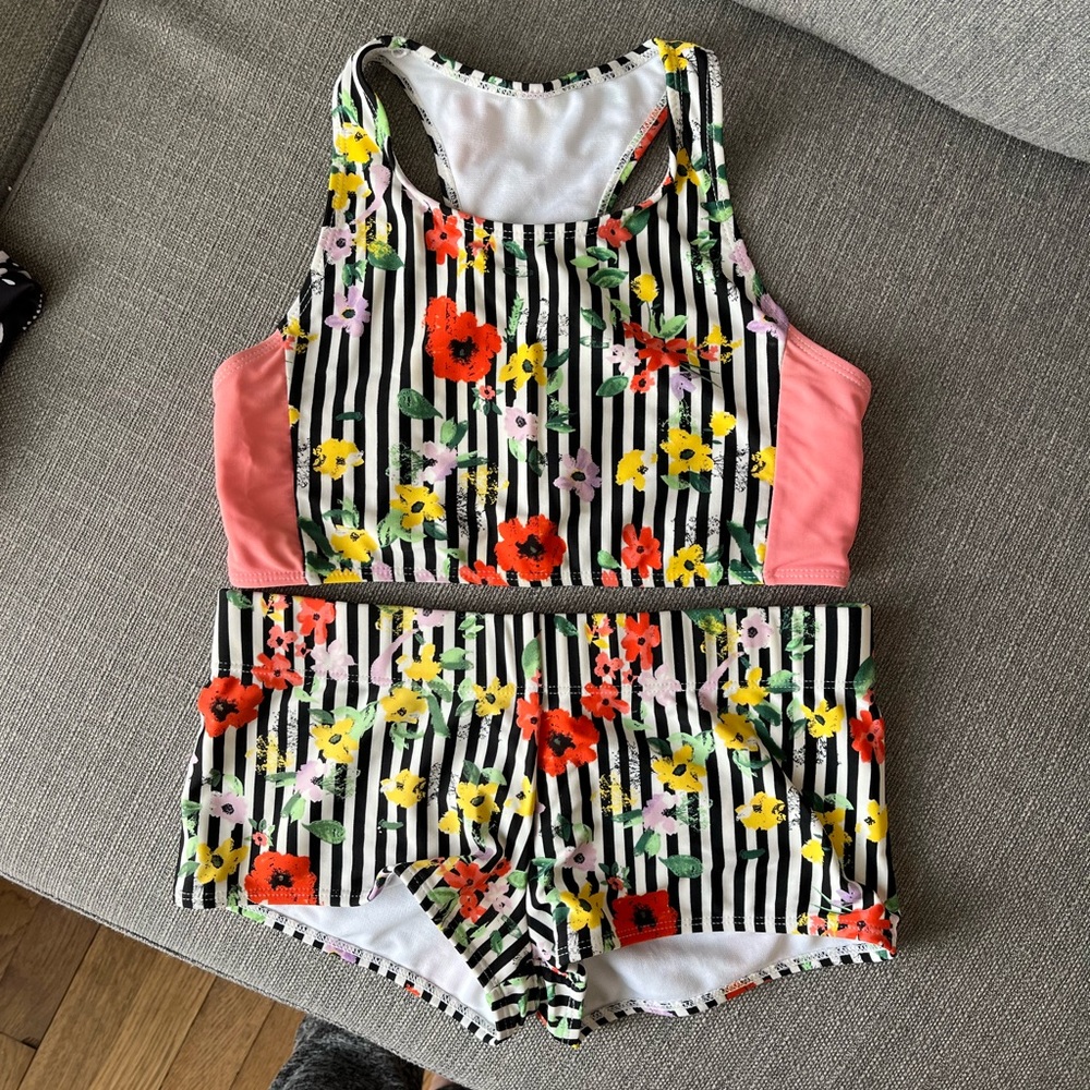 Girls 2 piece bathing suits